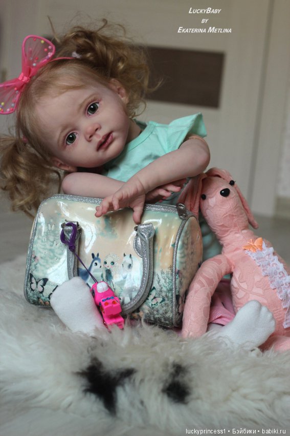 Девочка Алиса. Кукла реборн из молда Молд Fritzi от Karola Wegerich