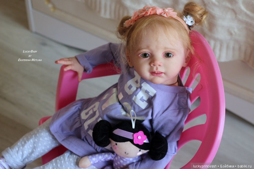 Девочка Алиса. Кукла реборн из молда Молд Fritzi от Karola Wegerich