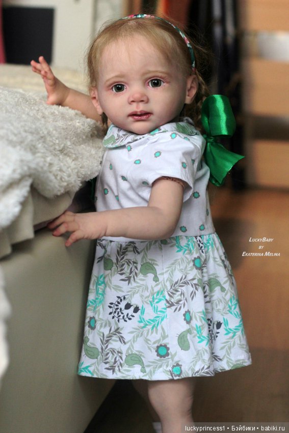 Девочка Алиса. Кукла реборн из молда Молд Fritzi от Karola Wegerich