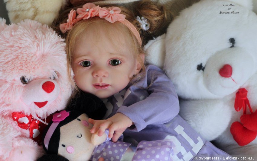 Девочка Алиса. Кукла реборн из молда Молд Fritzi от Karola Wegerich