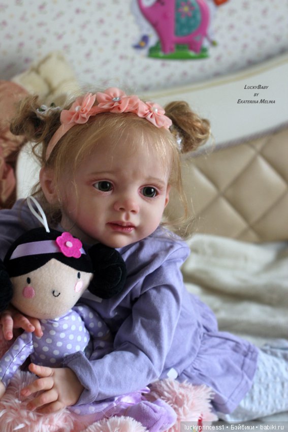 Девочка Алиса. Кукла реборн из молда Молд Fritzi от Karola Wegerich
