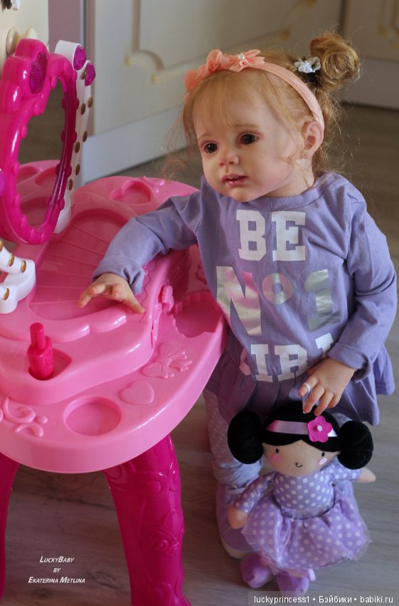 Девочка Алиса. Кукла реборн из молда Молд Fritzi от Karola Wegerich