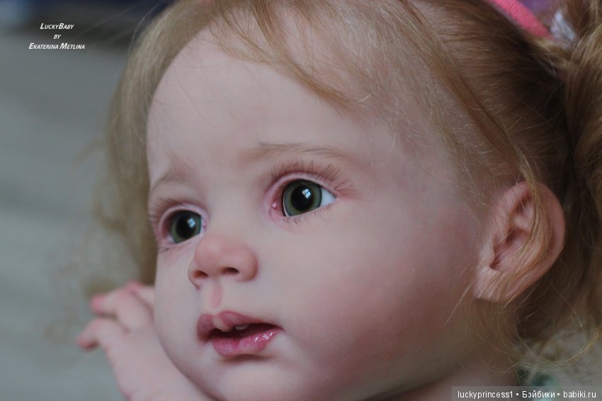 Девочка Алиса. Кукла реборн из молда Молд Fritzi от Karola Wegerich