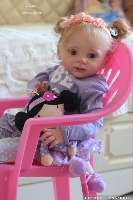 Девочка Алиса. Кукла реборн из молда Молд Fritzi от Karola Wegerich