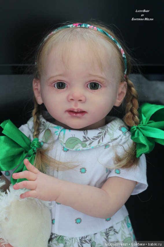 Девочка Алиса. Кукла реборн из молда Молд Fritzi от Karola Wegerich