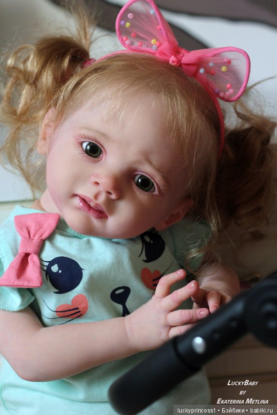 Девочка Алиса. Кукла реборн из молда Молд Fritzi от Karola Wegerich