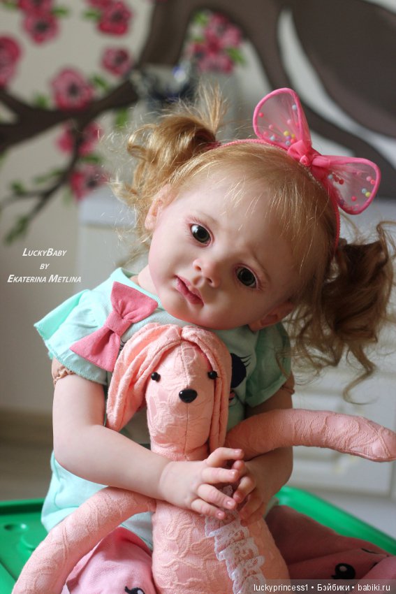 Девочка Алиса. Кукла реборн из молда Молд Fritzi от Karola Wegerich
