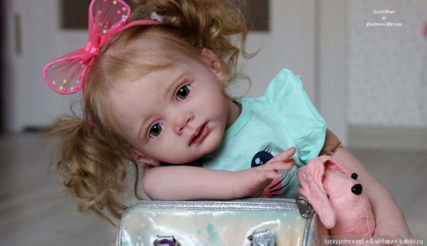 Девочка Алиса. Кукла реборн из молда Молд Fritzi от Karola Wegerich