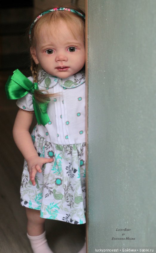 Девочка Алиса. Кукла реборн из молда Молд Fritzi от Karola Wegerich