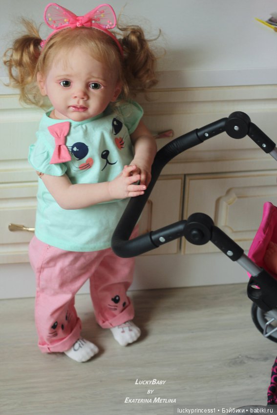 Девочка Алиса. Кукла реборн из молда Молд Fritzi от Karola Wegerich