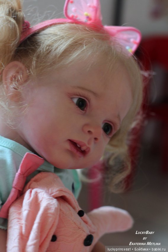 Девочка Алиса. Кукла реборн из молда Молд Fritzi от Karola Wegerich