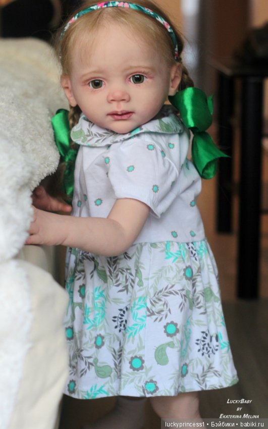 Девочка Алиса. Кукла реборн из молда Молд Fritzi от Karola Wegerich