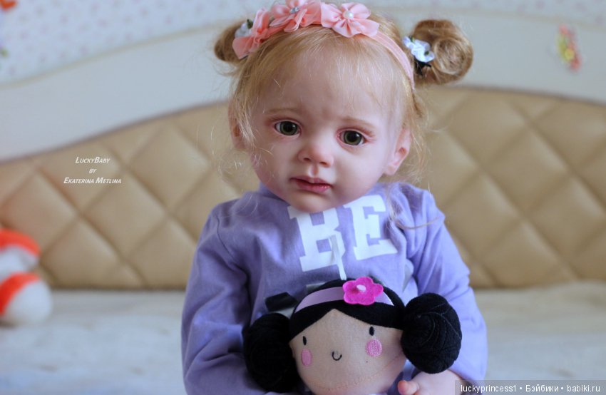 Девочка Алиса. Кукла реборн из молда Молд Fritzi от Karola Wegerich