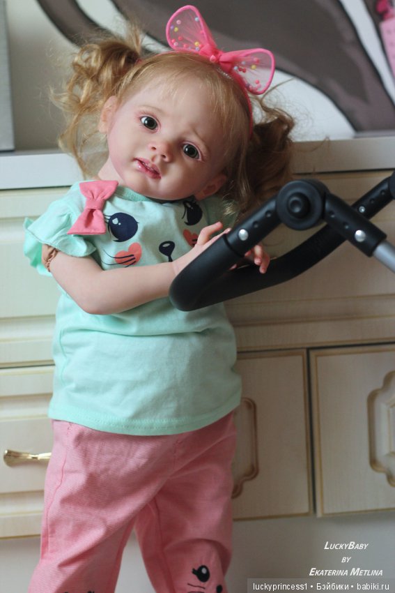 Девочка Алиса. Кукла реборн из молда Молд Fritzi от Karola Wegerich