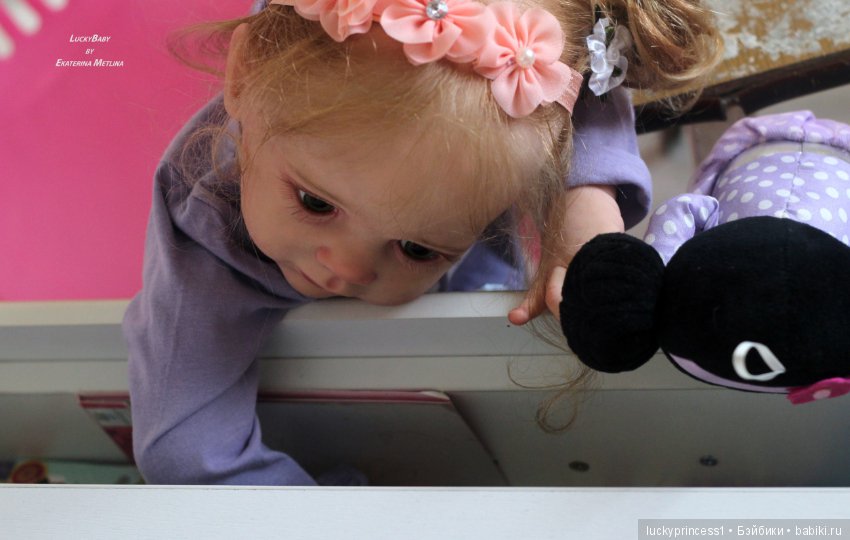 Девочка Алиса. Кукла реборн из молда Молд Fritzi от Karola Wegerich