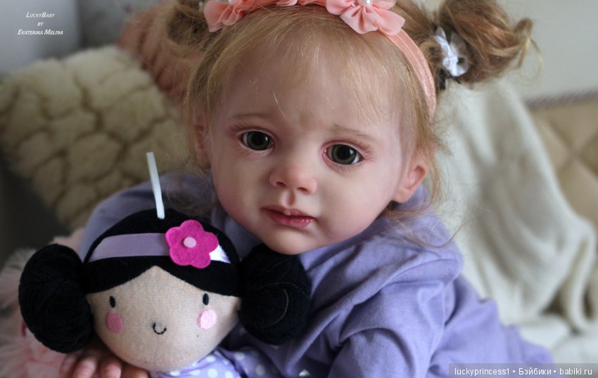 Девочка Алиса. Кукла реборн из молда Молд Fritzi от Karola Wegerich