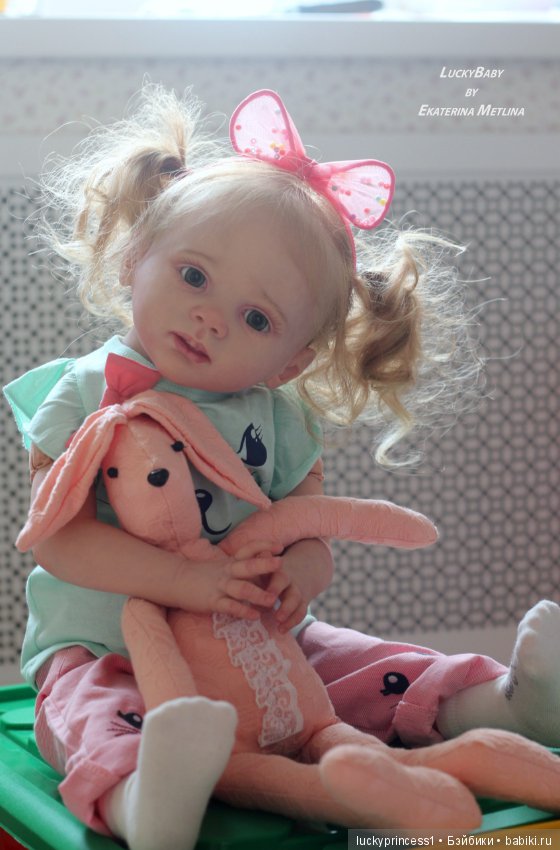 Девочка Алиса. Кукла реборн из молда Молд Fritzi от Karola Wegerich