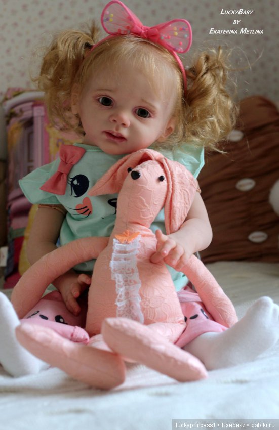 Девочка Алиса. Кукла реборн из молда Молд Fritzi от Karola Wegerich