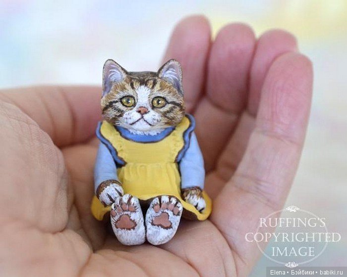 Прелестные котики, авторские игрушки Max Bailey (фото 8)