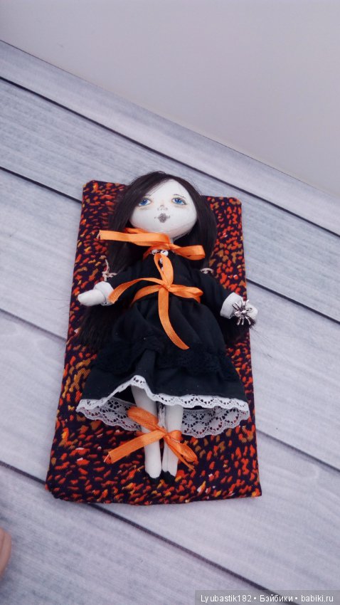 Как я упаковываю текстильных кукол (фото 2)