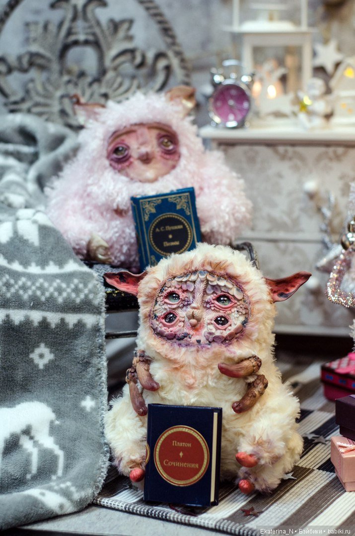В сказочном мире — Игрушки в смешанной технике (мех и глина): Арт