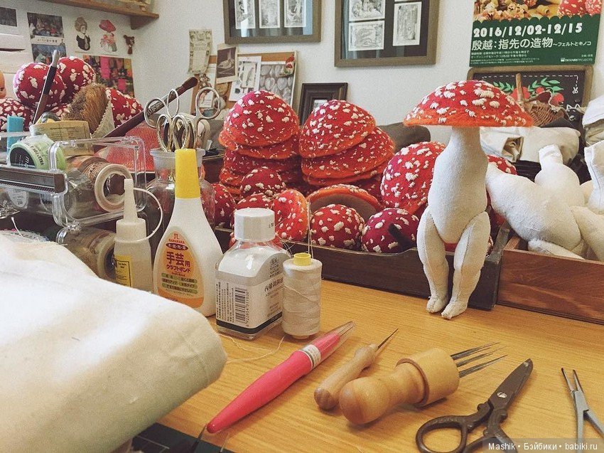 Удивительные мухоморчики от китайского автора Yinyue Duzii (фото 7)