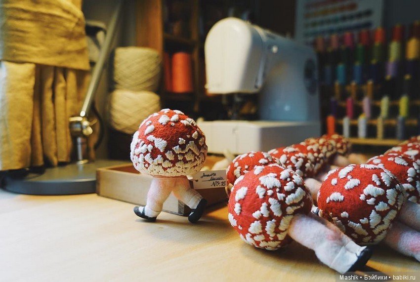 Удивительные мухоморчики от китайского автора Yinyue Duzii (фото 3)