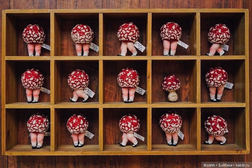 Удивительные мухоморчики от китайского автора Yinyue Duzii (фото 4)
