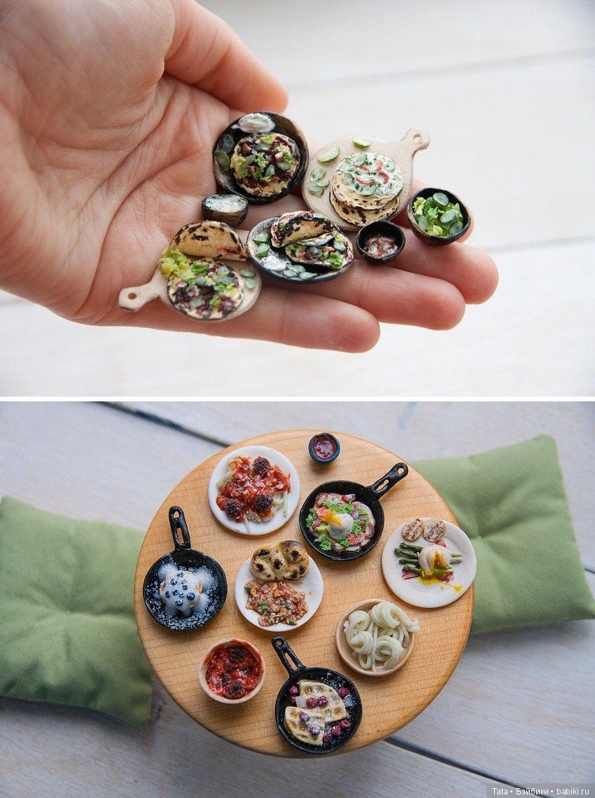 Миниатюрная еда от Even Tinier