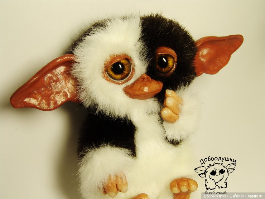 Просто магвай Гизмо — Игрушки в смешанной технике (мех и глина): Арт (фото 4)