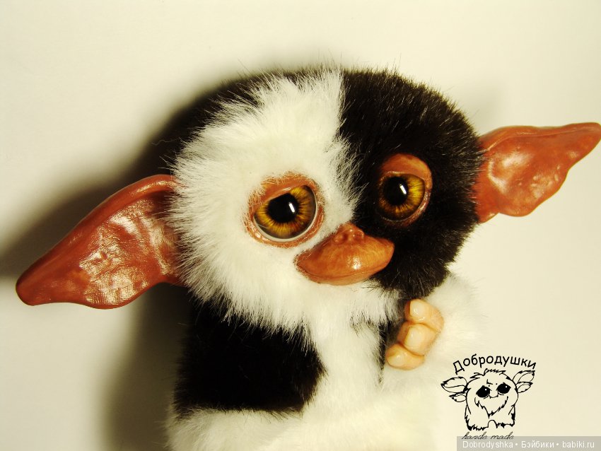 Просто магвай Гизмо — Игрушки в смешанной технике (мех и глина): Арт (фото 6)