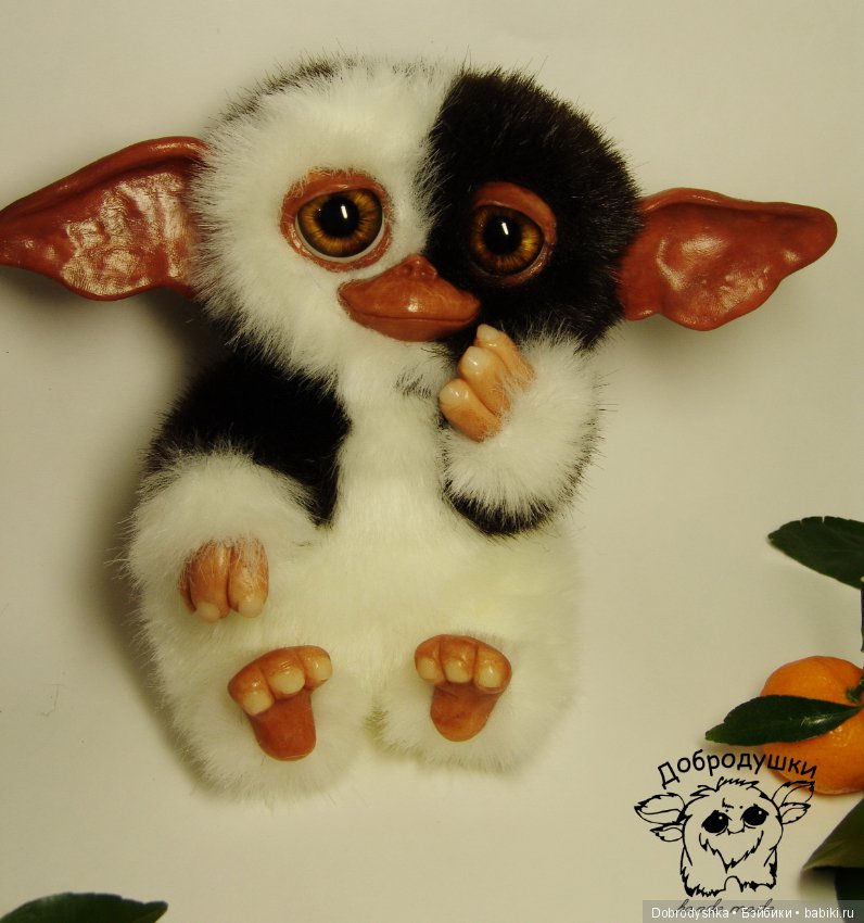 Просто магвай Гизмо — Игрушки в смешанной технике (мех и глина): Арт (фото 2)