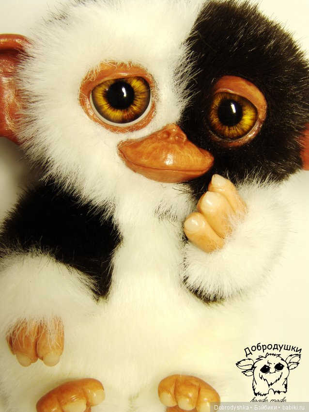Просто магвай Гизмо — Игрушки в смешанной технике (мех и глина): Арт (фото 3)