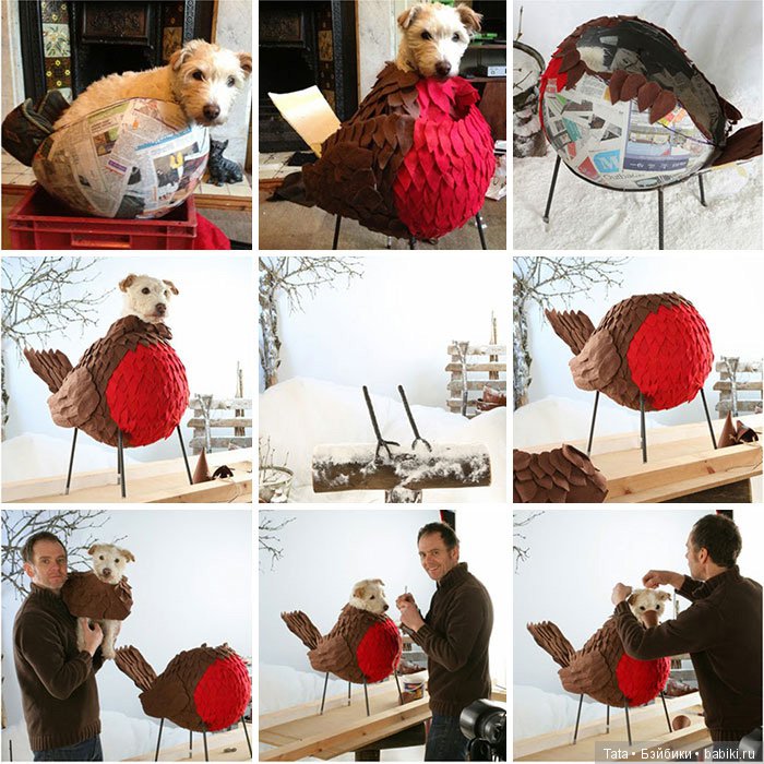 Рождественская традиция: любимая собака "превращается" в других животных (фото 9)