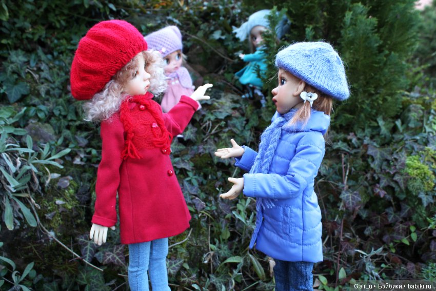 Такие разные девочки, но находят общий язык