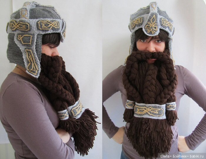 Вязаные шапки на зиму: креативность зашкаливает (фото 10)