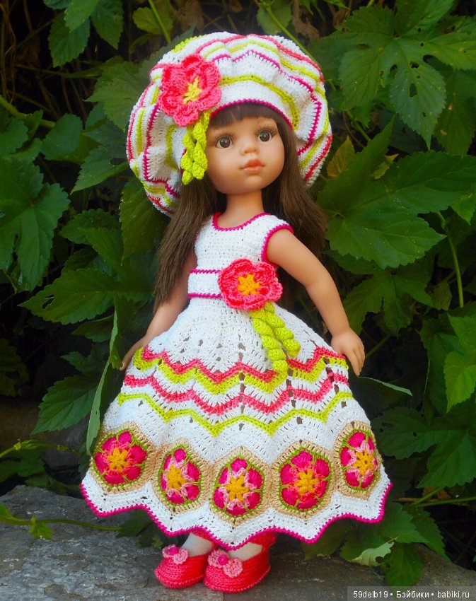 Одежда для кукол с использованием отдельных мотивов (фото 9)