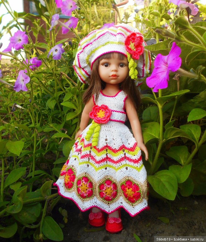 Одежда для кукол с использованием отдельных мотивов (фото 8)