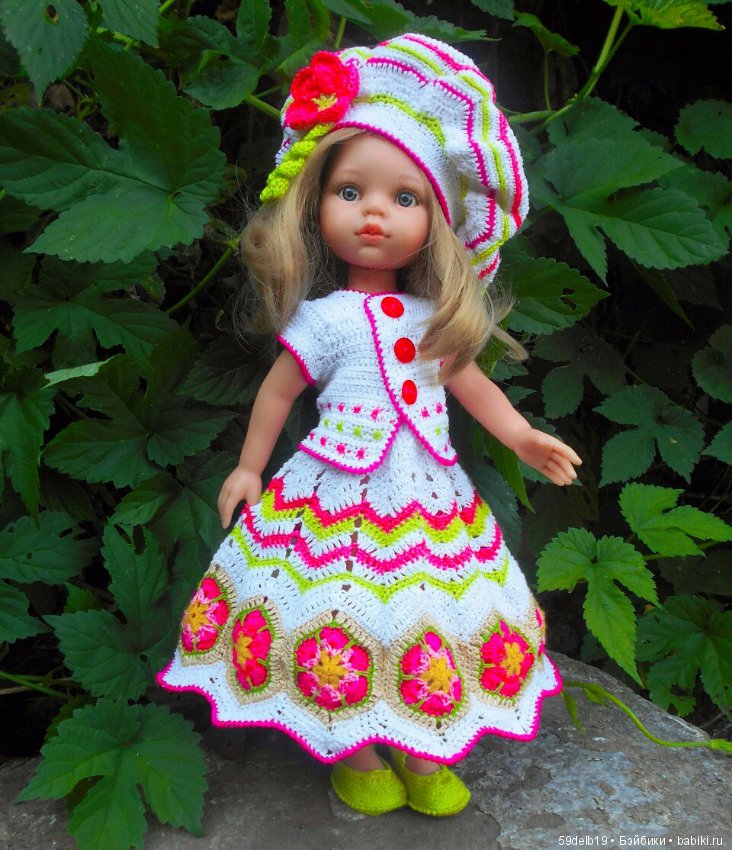 Одежда для кукол с использованием отдельных мотивов (фото 10)