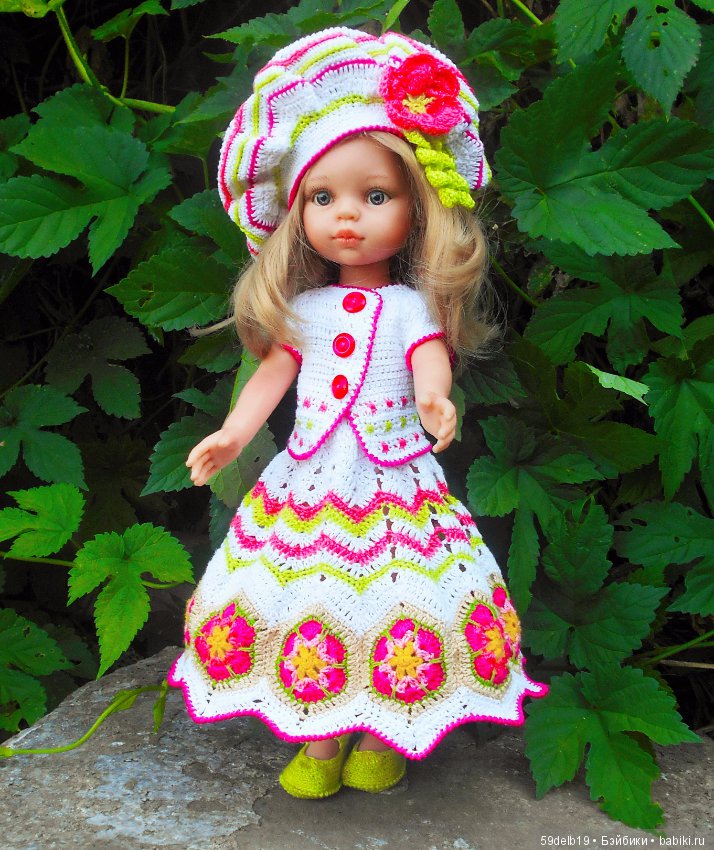 Одежда для кукол с использованием отдельных мотивов (фото 7)
