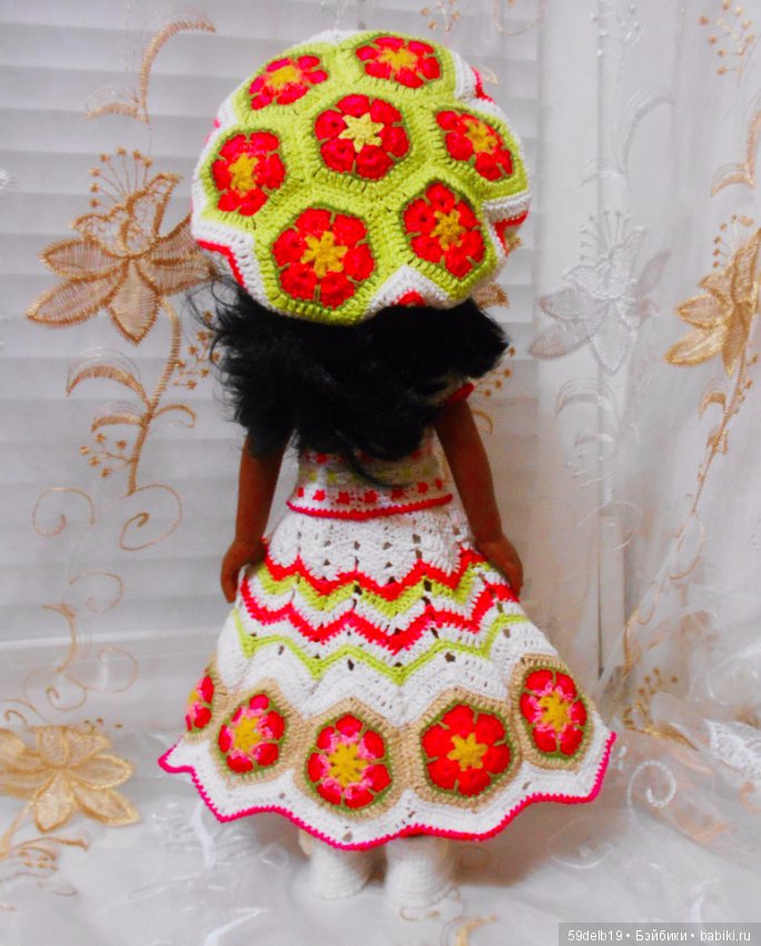 Одежда для кукол с использованием отдельных мотивов (фото 4)