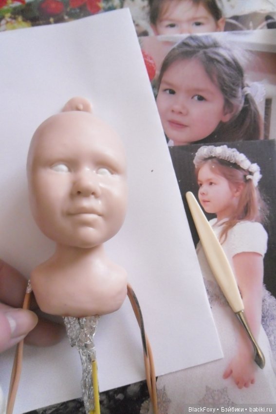 Новая кукла Аня — Авторские портретные куклы по фото: галерея работ (фото 3)