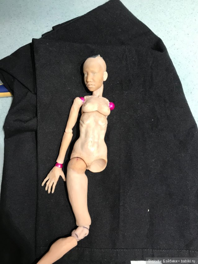 Создание первой шарнирной куклы часть 3 (фото 5)