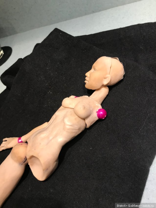 Создание первой шарнирной куклы часть 3 (фото 6)