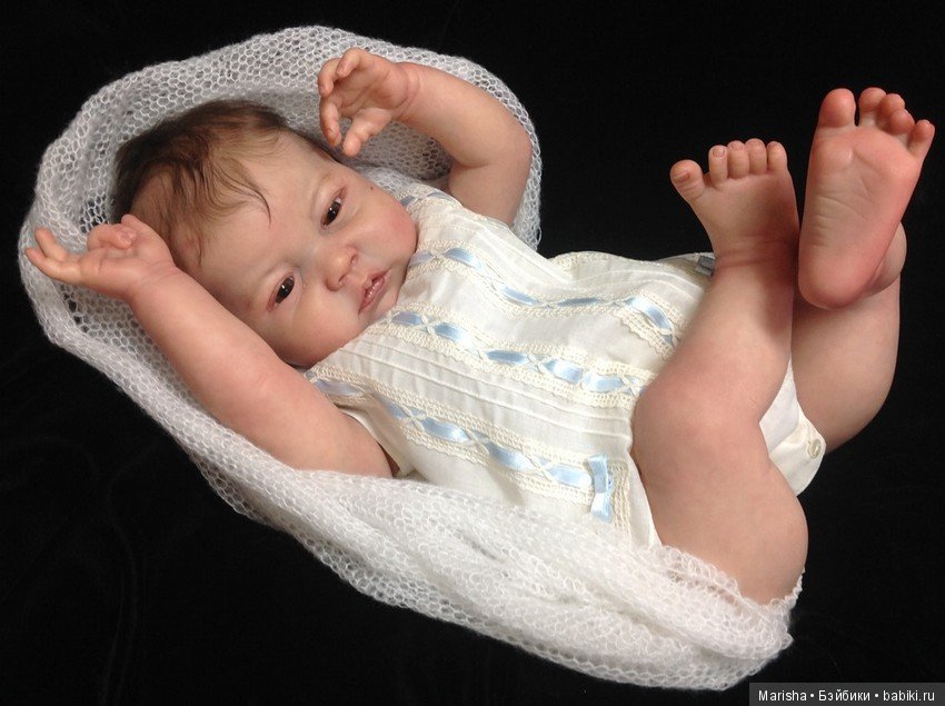 Молд для куклы реборн Rein, скульптор Ping Lau, автор прототипа Linda Hill (фото 3)