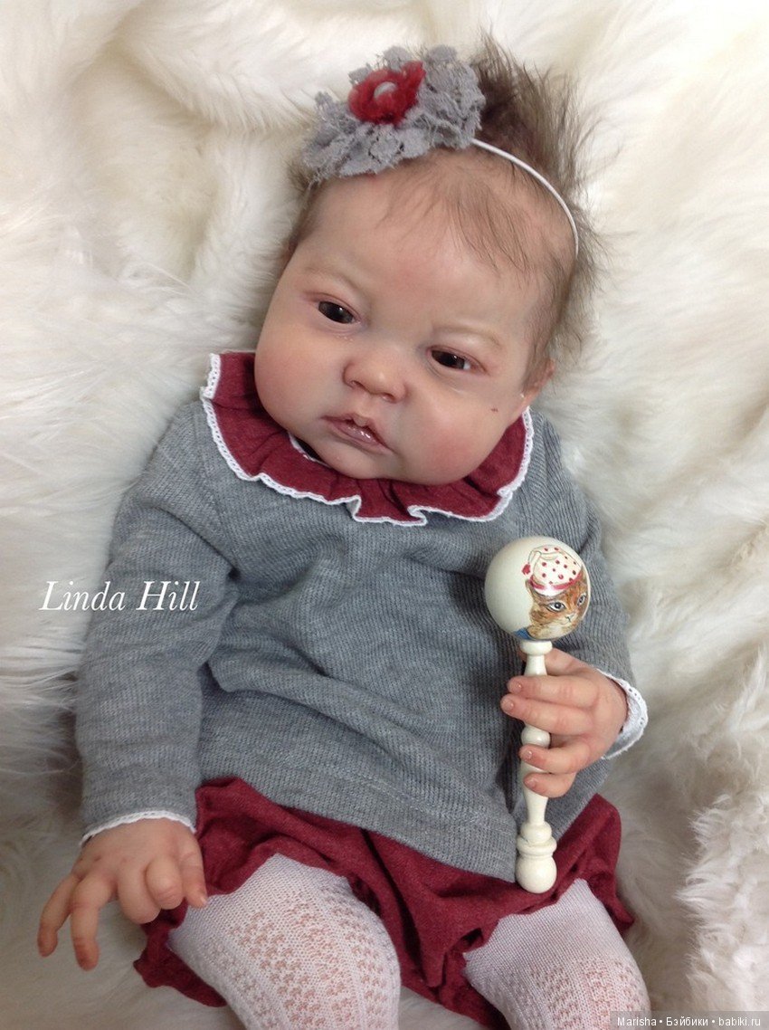 Молд для куклы реборн Rein, скульптор Ping Lau, автор прототипа Linda Hill