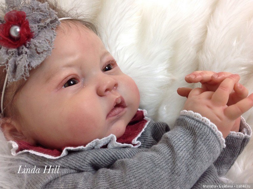 Молд для куклы реборн Rein, скульптор Ping Lau, автор прототипа Linda Hill