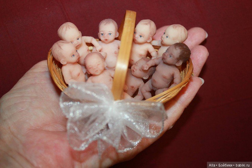 Мини малыши от американского мастера Kellie Beckett (фото 7)