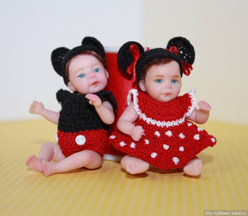 Мини малыши от американского мастера Kellie Beckett