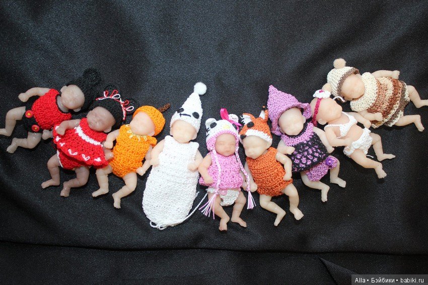 Мини малыши от американского мастера Kellie Beckett (фото 8)